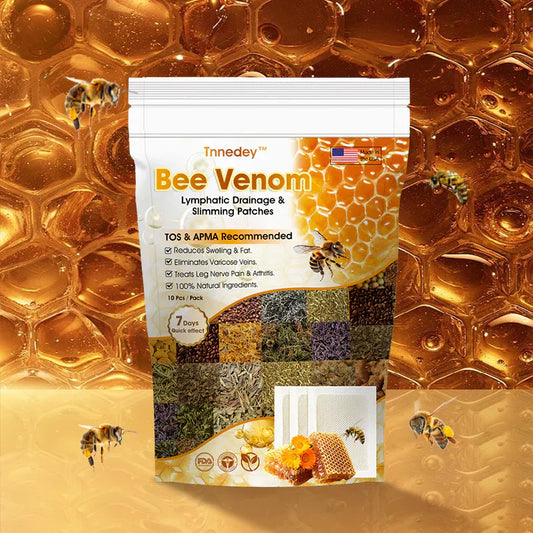 Bee Venom Lymphatic Drainage &amp; Slimming Foot Patches 🌿👣